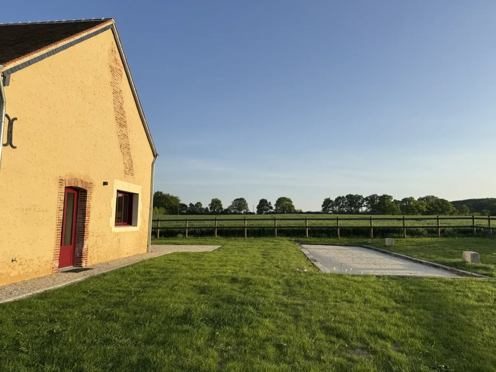 Extérieur côté jardin